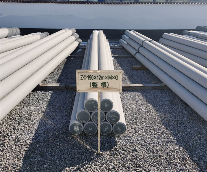 板芙镇190×12米钢筋混凝土水泥电线杆