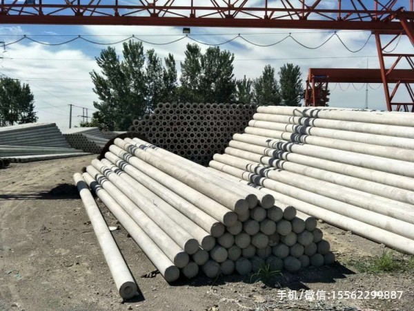 板芙镇190*10米非预应力水泥电线杆